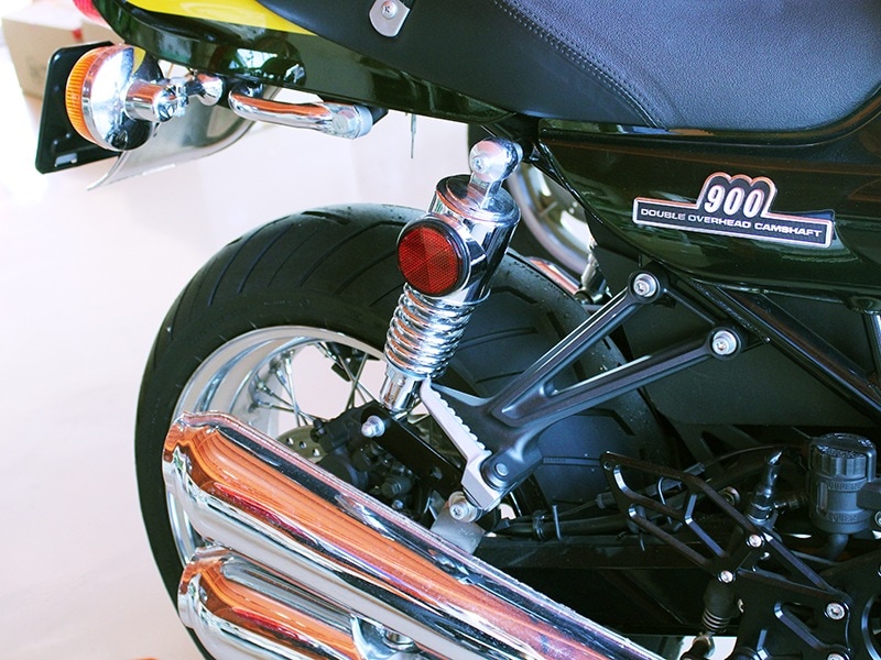 Z900RS 4本エキゾーストマフラー用フェイクツインショック Z1タイプ