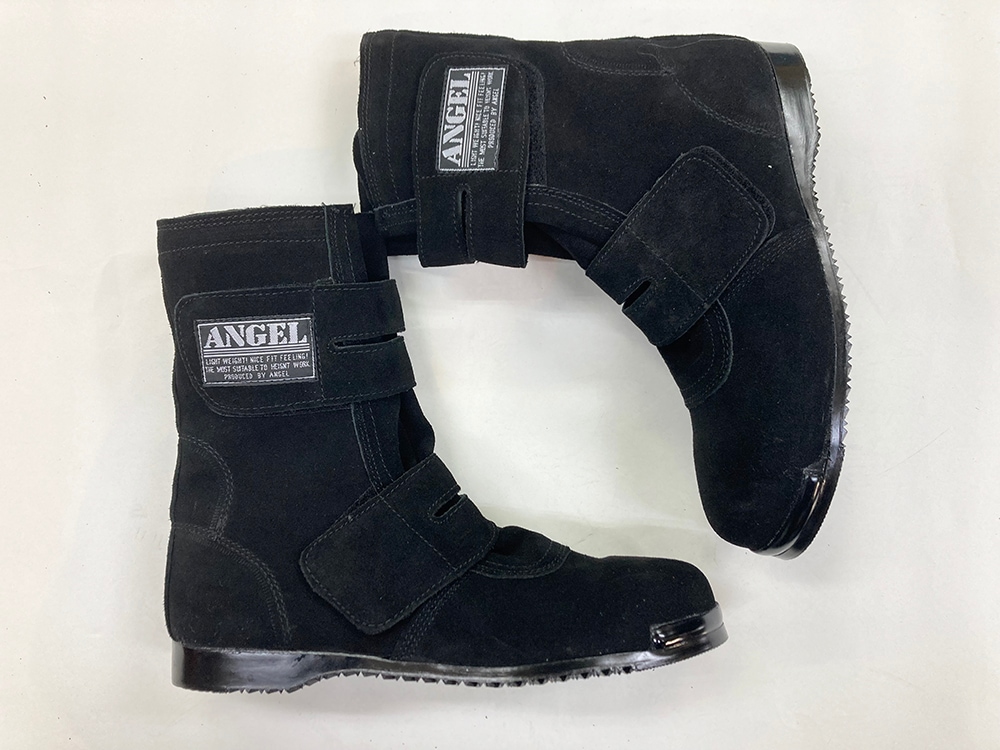 JIS】ANGEL エンゼル 溶接用安全靴 B609 ブラック ベロア マジック