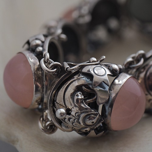 N.E.FROM ニルスエリックフロム シルバーローズクォーツ 魚とヒトデの