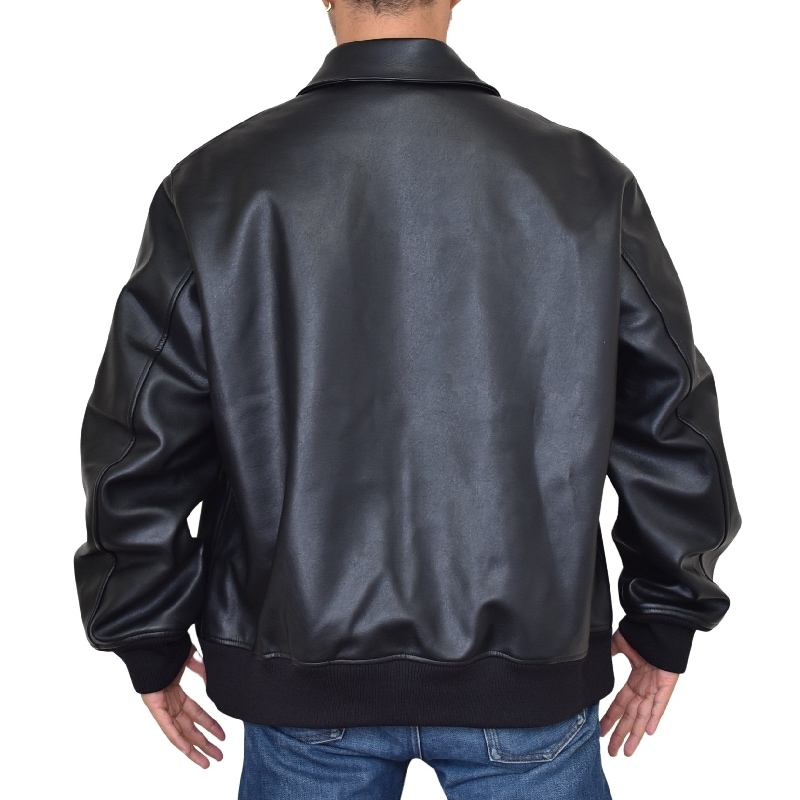 SALE】大きいサイズ メンズ Y-3 ワイスリー COLLARED BOMBER レザー