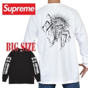 大きいサイズ メンズ Supreme シュプリーム Hanes Bones Thermal Crew