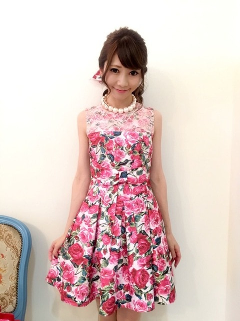 ロマンスドールワンピ【バロックローズ柄】 ： JESUS DIAMANTE