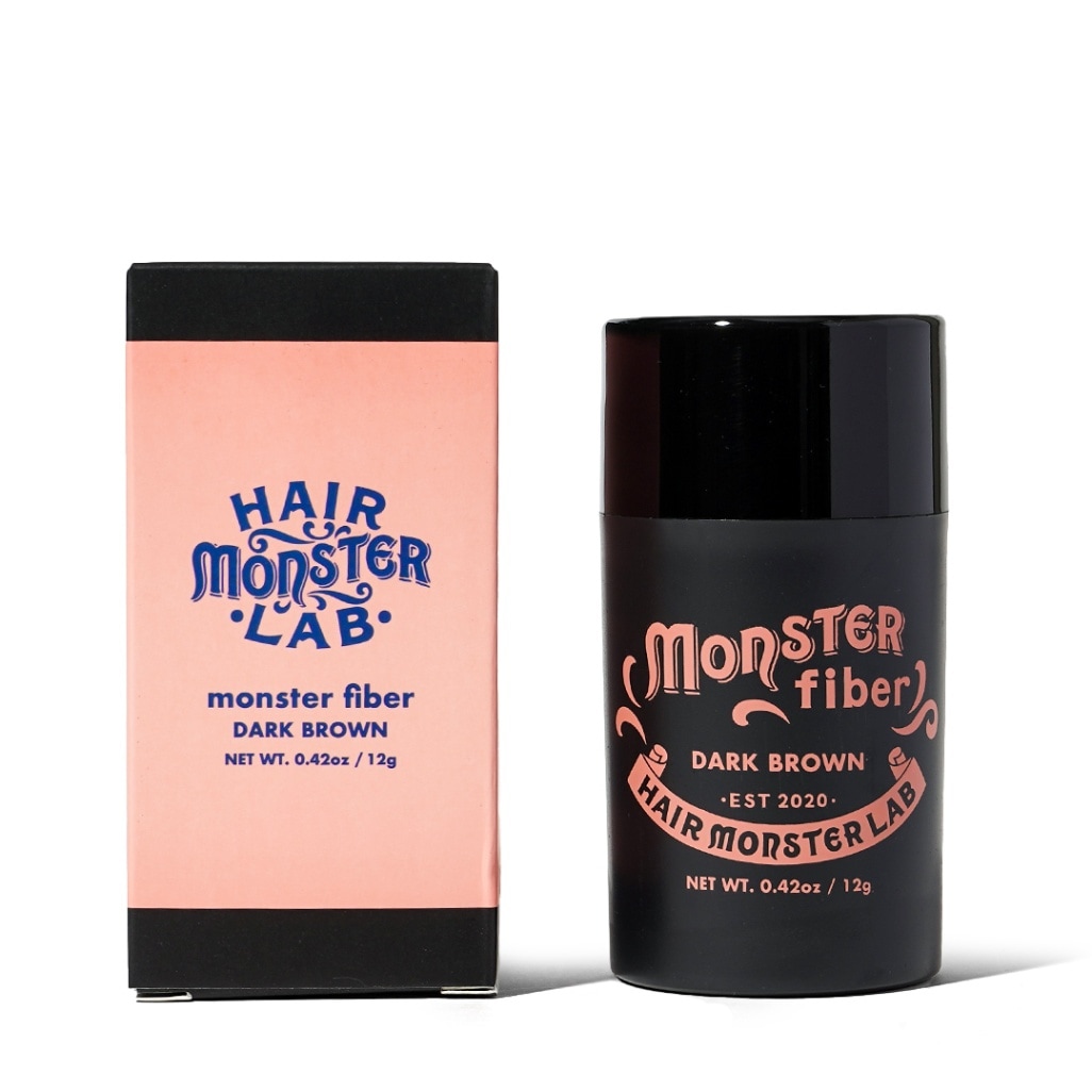ダークブラウン モンスターファイバー（12g）／HAIR MONSTER LAB（ヘア