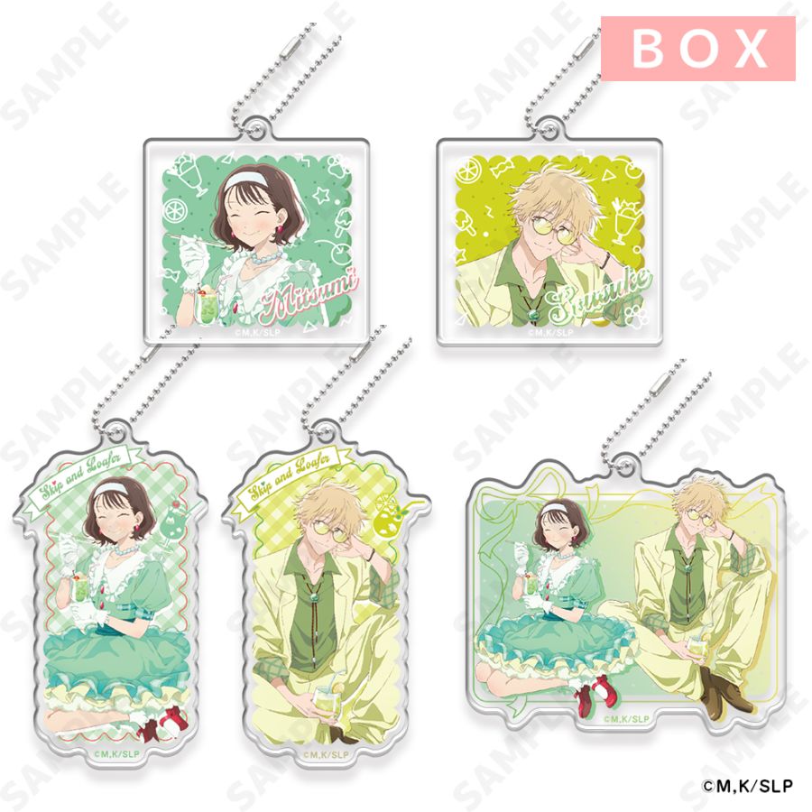 予約販売】 スキップとローファー トレーディングアクリルキーホルダー