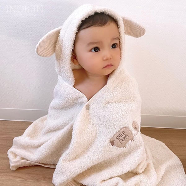 魔界のツノフード付きバスタオル 魔界のツノフード付きバスタオル