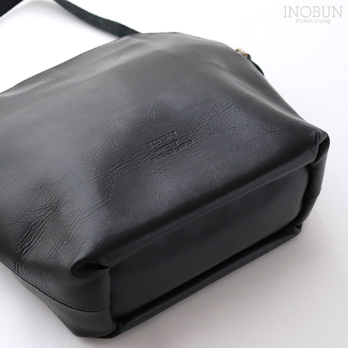 TIDEWAY タイドウェイ LIGHT LEATHER SHOULDER ショルダー BLACK 軽量