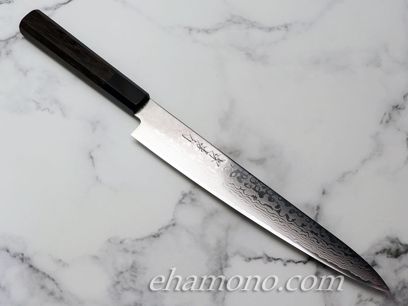 ZA18ダマスカス コバルト鋼【銀河】和筋引240