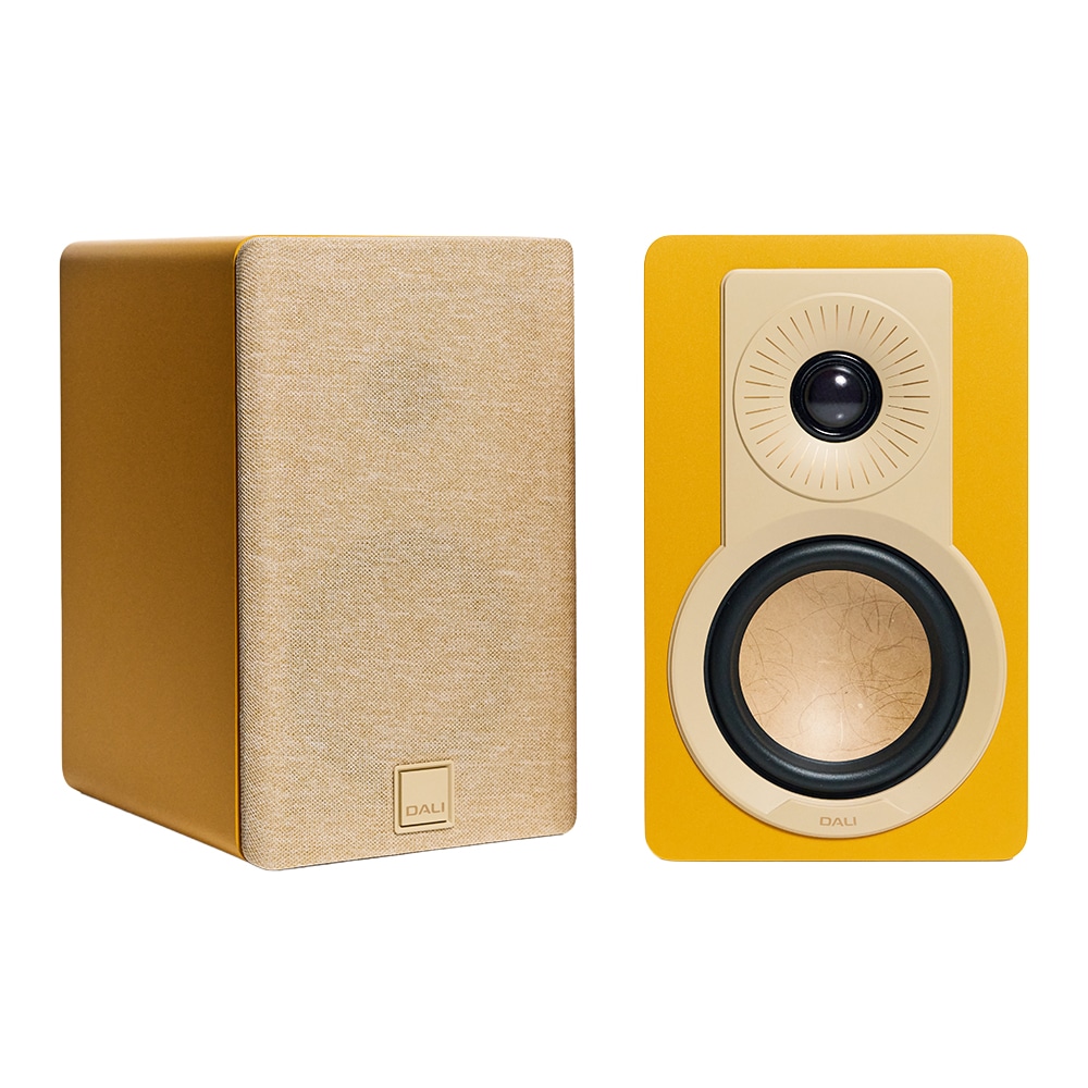 DALI - KUPID/GY/ゴールデン・イエロー（ペア）ブックシェルフ