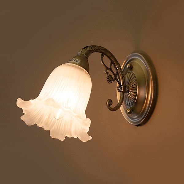 入荷未定】クラシカルウォールランプ 1灯「Roxane」アンティーク