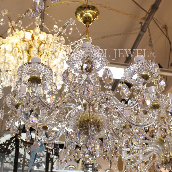 ART GLASS】クリスタルシャンデリア「ELSA」8灯(W580×H440mm) | EL JEWEL