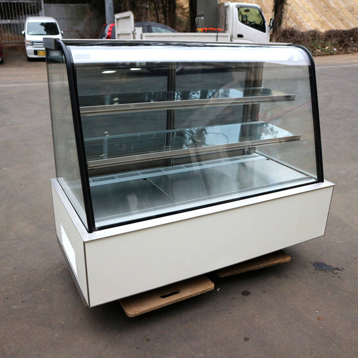 中古】 冷蔵ショーケース 保坂製作所 対面 ケーキケース 冷ケース