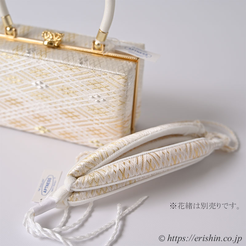 フォーマルバッグ（截金菱文/美術工芸 啓）『着物・呉服えり新』