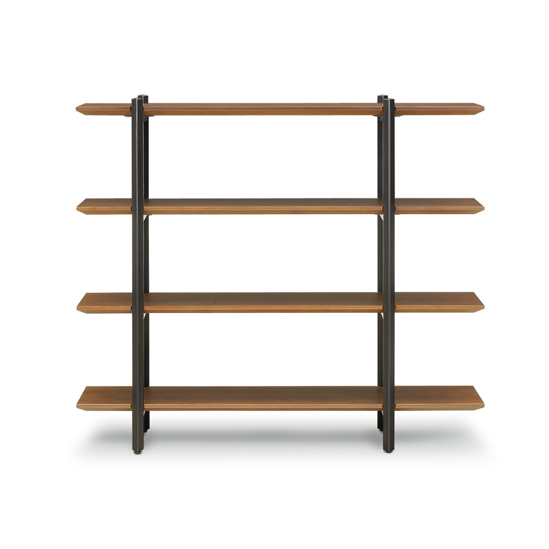 オープンラック 4段シェルフ 120cm｜見せる収納 北欧インテリア【公式