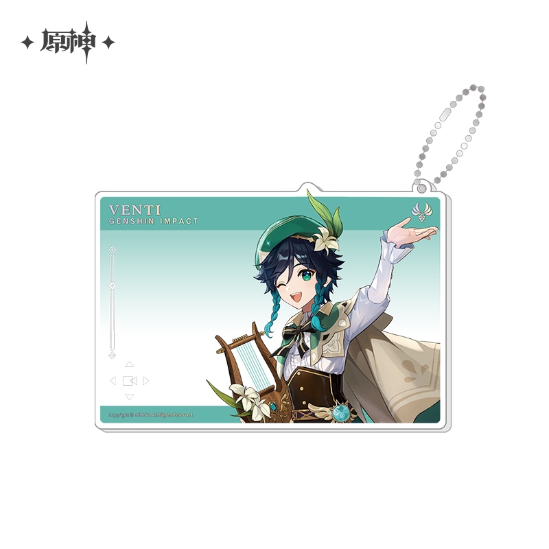 原神 周年記念シリーズ アクリルフォトカード Genshin 三周年