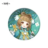 原神 テイワットスタイルシリーズ Genshin バッジ-帆影に戯る風‐ガイア