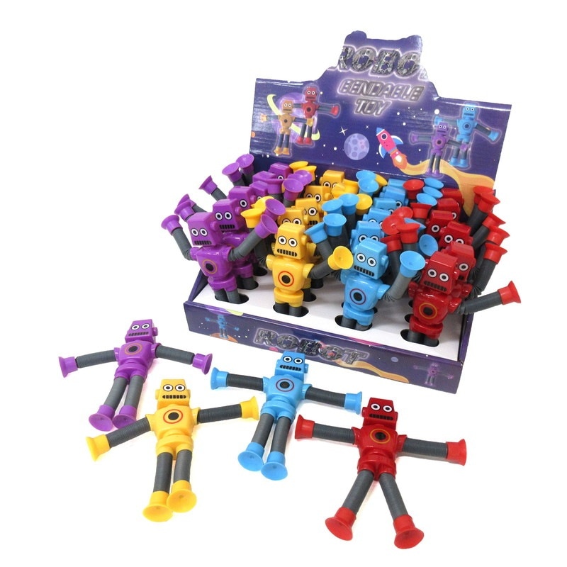 スーパーのびるんだ～ロボ 4色アソート No.206-108 | 世界の価値ある