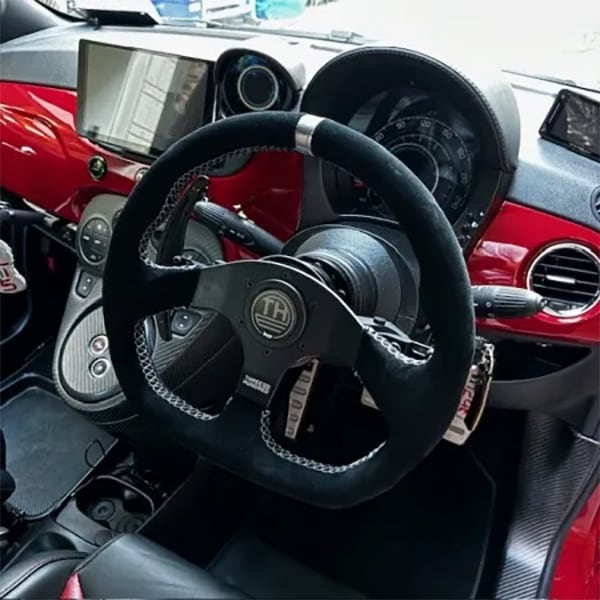THREEHUNDRED スポーツステアリング ABARTH 500/595/695/124Spider