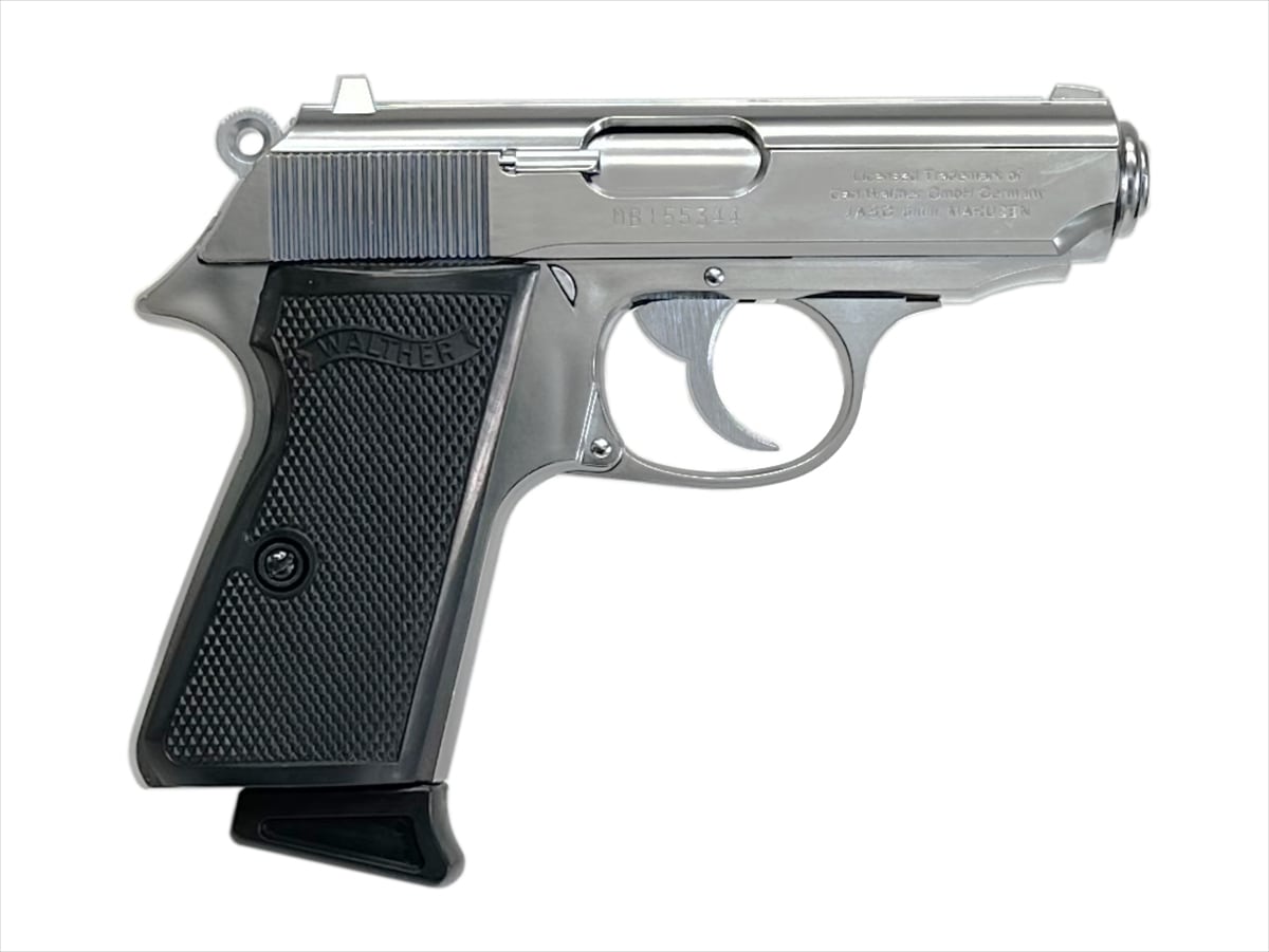 マルゼン ガスブローバック ワルサーPPK/S ステンレス （ワルサー社