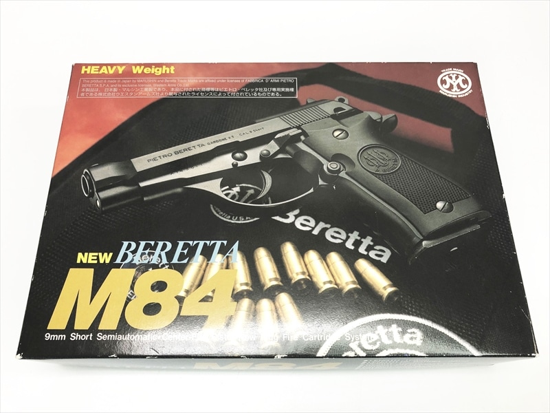 売り切れ【特選中古品】発火モデルガン マルシン ベレッタM84 ブラック