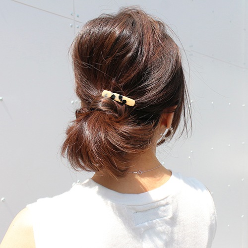 ミニ レクタングル バレッタ 2個セット (モジャーブ) | フランス