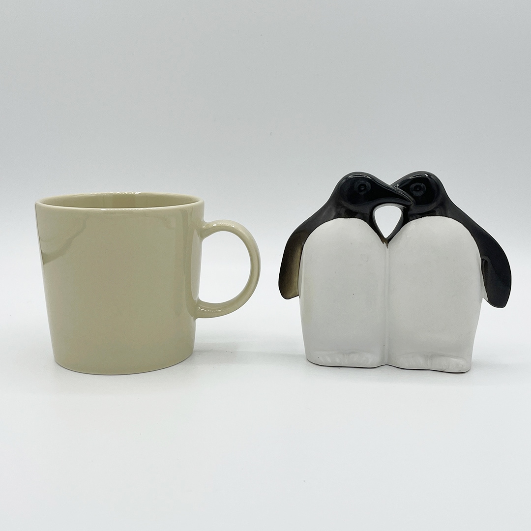 ヴィンテージ】47 ペンギン（リサ・ラーソン／Lisa Larson） フリー