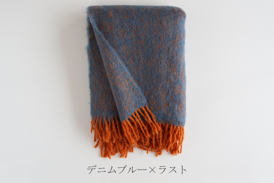 廃番在庫限り】レボントゥリ／REVONTULI モヘアブランケット（ラプアン