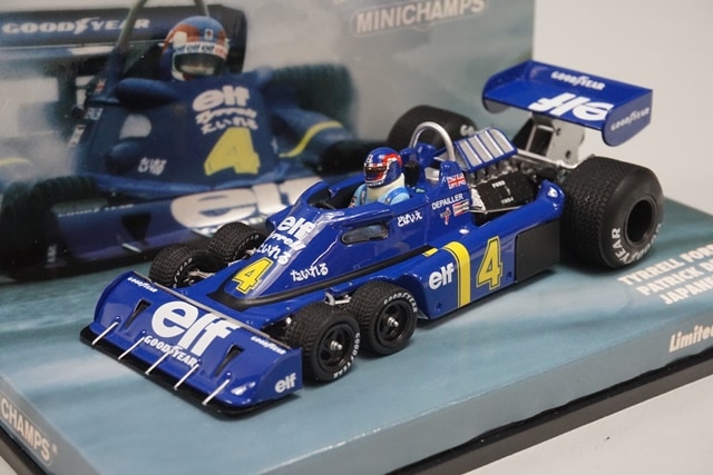 1/43 ミニチャンプス 447760004 ティレル フォード P34 日本GP 1976 #4