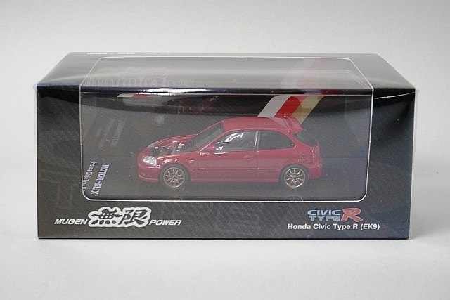 新品 M65012 モーターヘリックス 1/64 ホンダ Civic Type R(EK9) Mugen