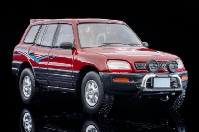 新品 LV-N354a トミーテック 1/64 トヨタ RAV4L V (ワイン/ グレー)95