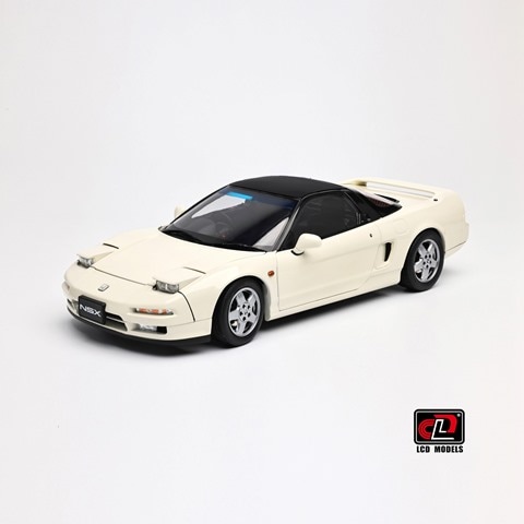 予約 LCD18022W LCD 1/18 ホンダ HONDA NSX MK1 NA1 White, Boost Gear