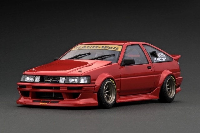 新品 IG2611 イグニッションモデル（レジン） 1/18 RWB AE86 Red