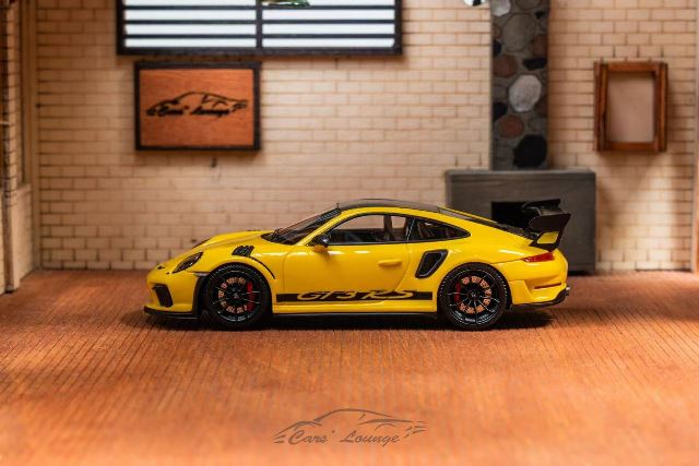 新品 Cars' Lounge 1/64 ポルシェ GT3 RS 991.2 Racing Yellow, Boost