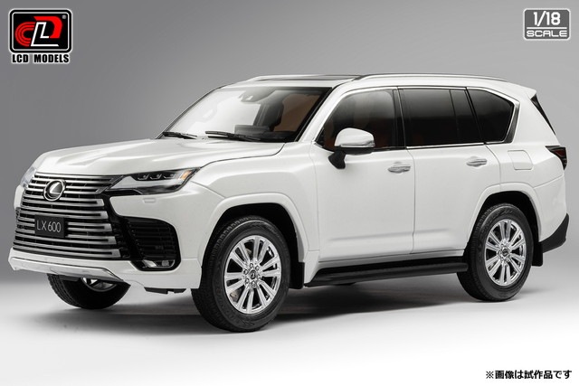 新品 LCD18021WH LCD 1/18 レクサス LX600 ホワイト , Boost Gear