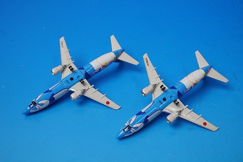 1/400 B737-400 ANK エアーニッポン アイランドドルフィン JA391K