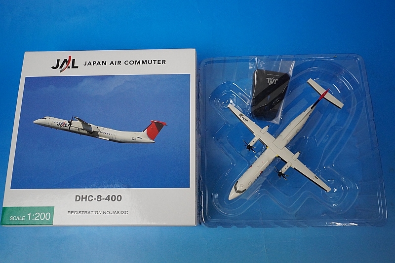 1/200 DHC-8-400 JAL 日本エアコミューター JA843C [DH28007] JALUX
