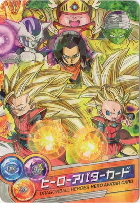 ドラゴンボールヒーローズ ヒーローアバターカード【邪悪龍ミッション3