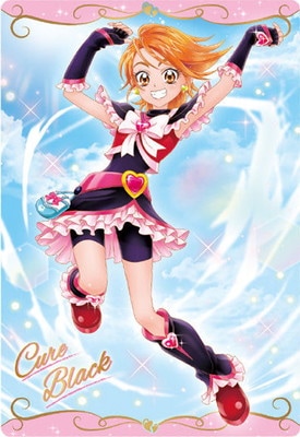 No.07 キュアブラック/美墨なぎさ SR (2811135) プリキュアカード