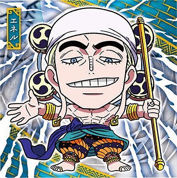 SW7-28 エネル SR にふぉるめーしょん ワンピース大海賊シール