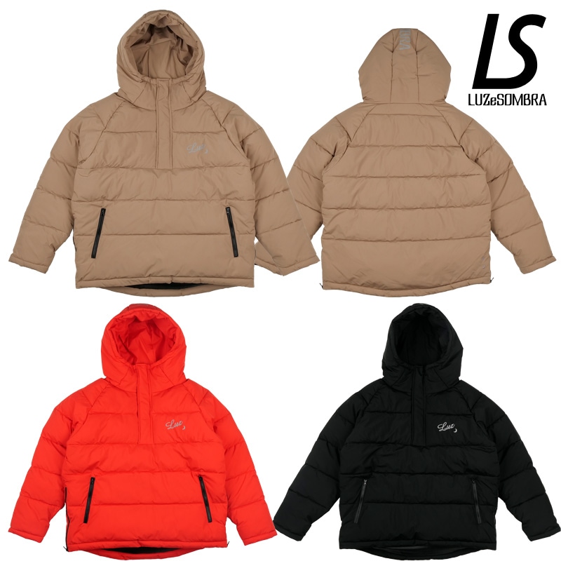 ルースイソンブラ/LUZ e SOMBRA ハーフジップ中綿アノラック/STRETCH