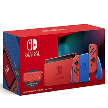 任天堂【スイッチ本体】Nintendo Switch マリオレッド×ブルー セット