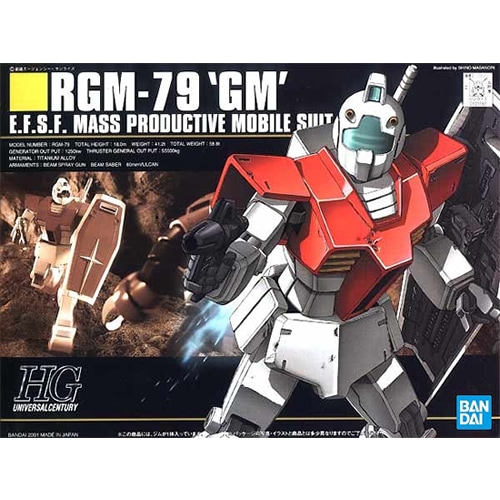 BANDAI SPIRITS【ガンプラ】HGUC 1／144 機動戦士ガンダム ジム RGM-79