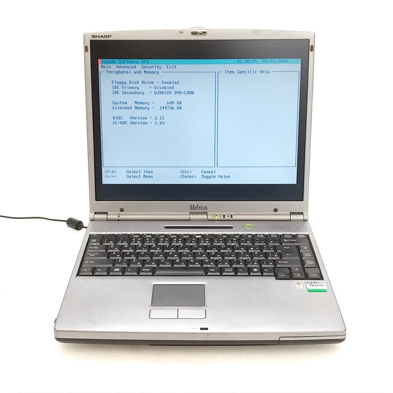ジャンク品】 SHARP Mebius PC-GP1-C7T ジャンクPC ジャンクパソコン