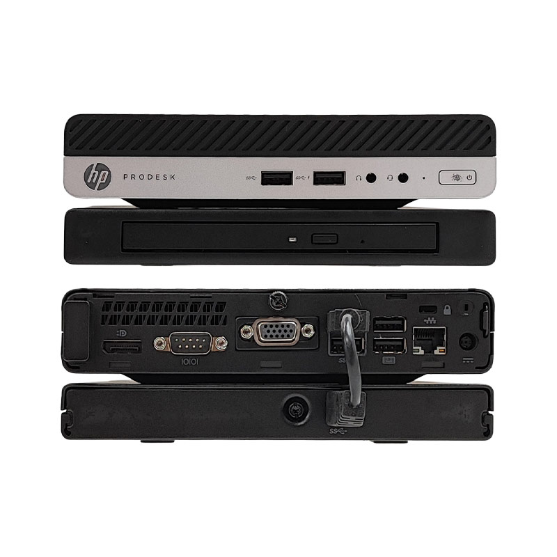 ミニPC 中古デスクトップ Microsoft Office付き HP Prodesk 400 G3