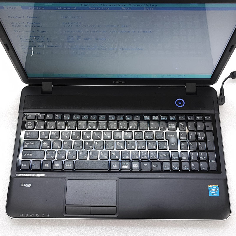 富士通 LIFEBOOK WA3/D3 ネイビージャンク 富士通 LIFEBOOK WA3/D3