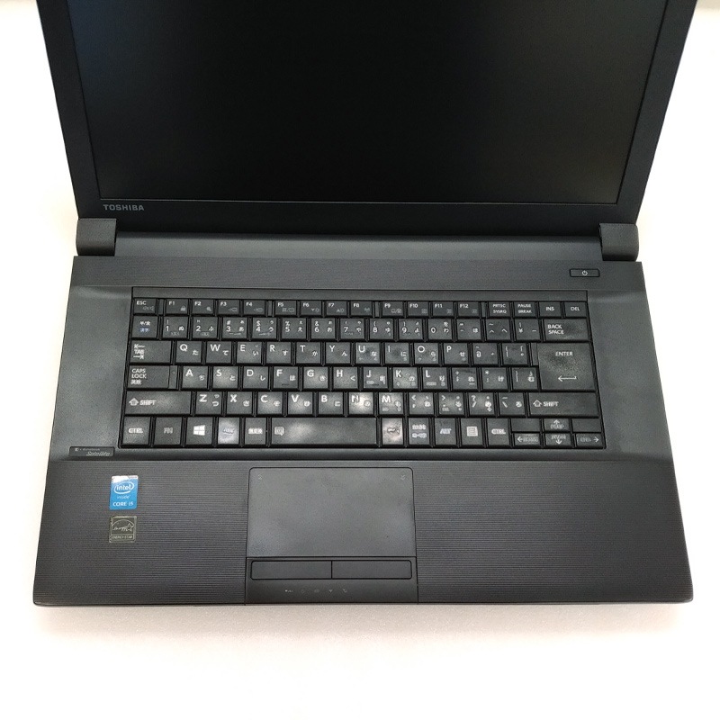 中古ノートパソコン Windows8.1Pro 東芝 Dynabook Satellite B554/M