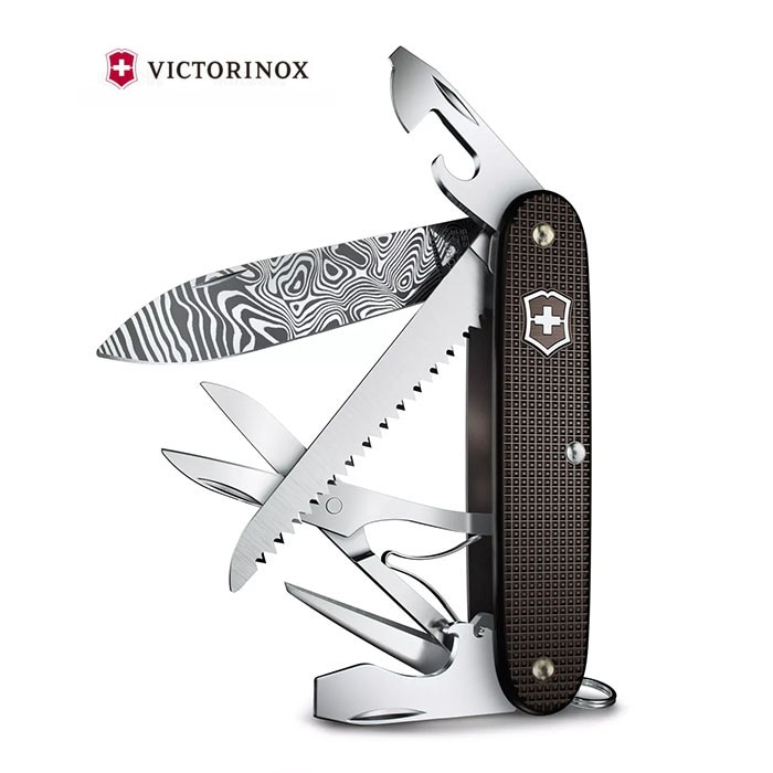 VICTORINOX ビクトリノックス 限定ダマスカス鋼 Farmer X Alox Damast