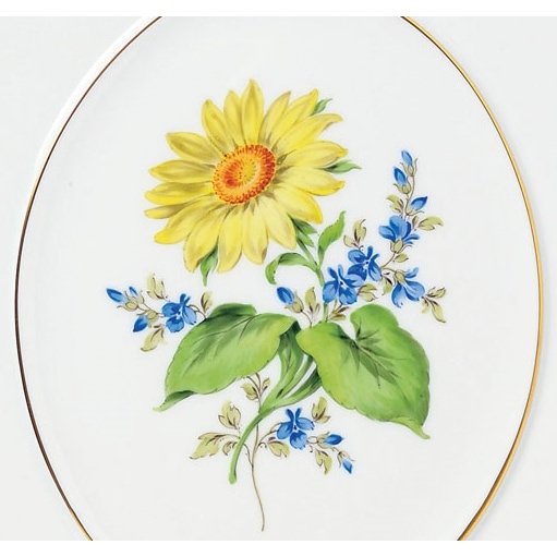 マイセン プラーク マンスリーフラワー ヒマワリ 53N32/04A030-8