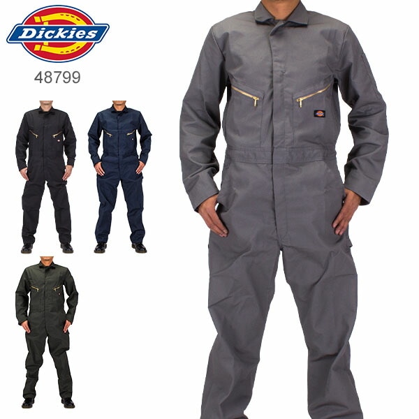 ディッキーズ Dickies デラックスカバーオール 48799 つなぎ 長袖
