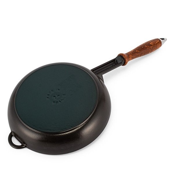 ストウブ 鍋 Staub ウッドハンドル フライパン 24cm ホーロー キッチン