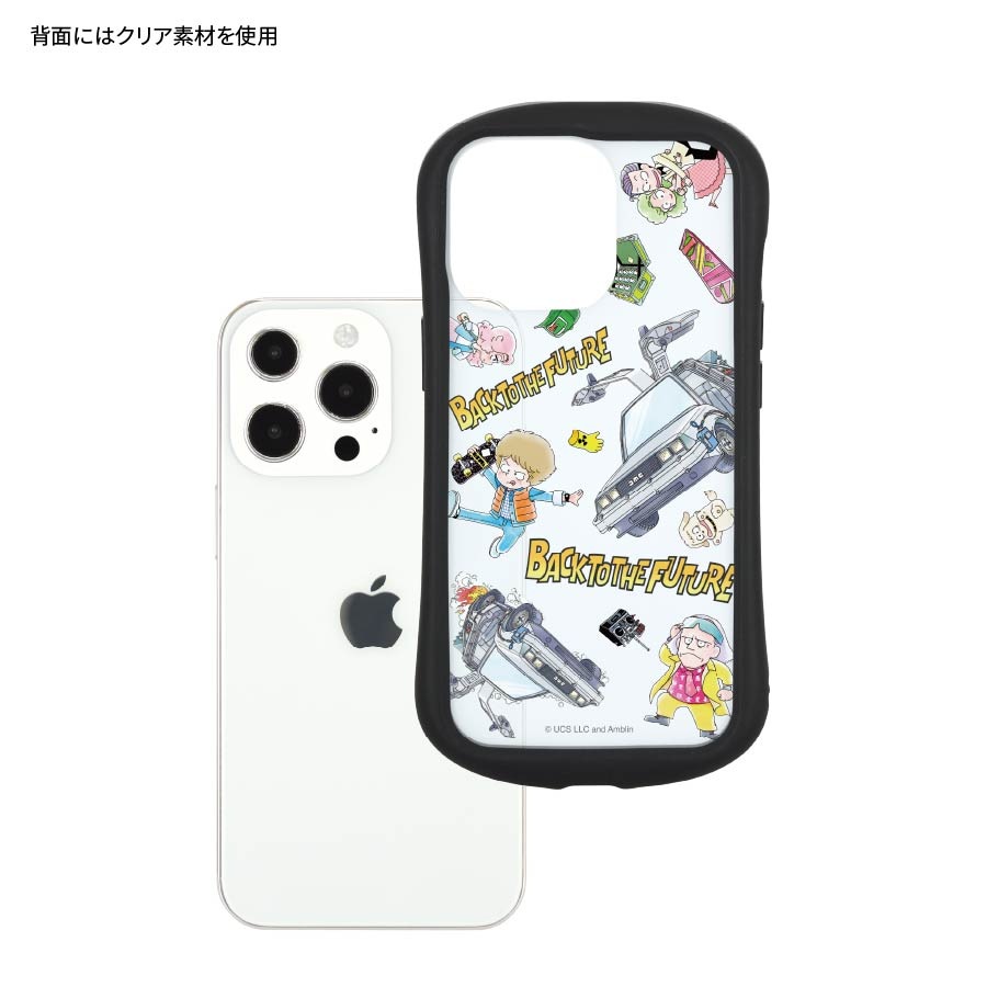 BACK TO THE FUTURE iPhone13 Pro 対応 ハイブリッドクリアケース | は